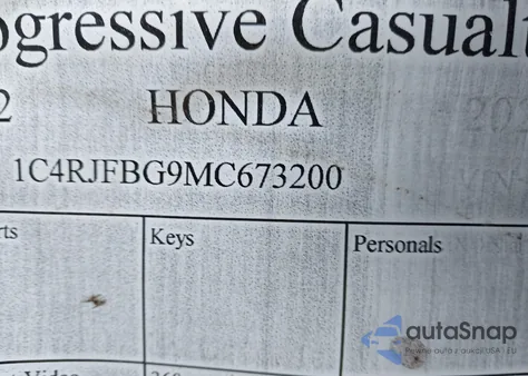 2022 Honda Cr-V Limited 4X4 из США, поврежденный, VIN 1C4RJFBG9MC673200